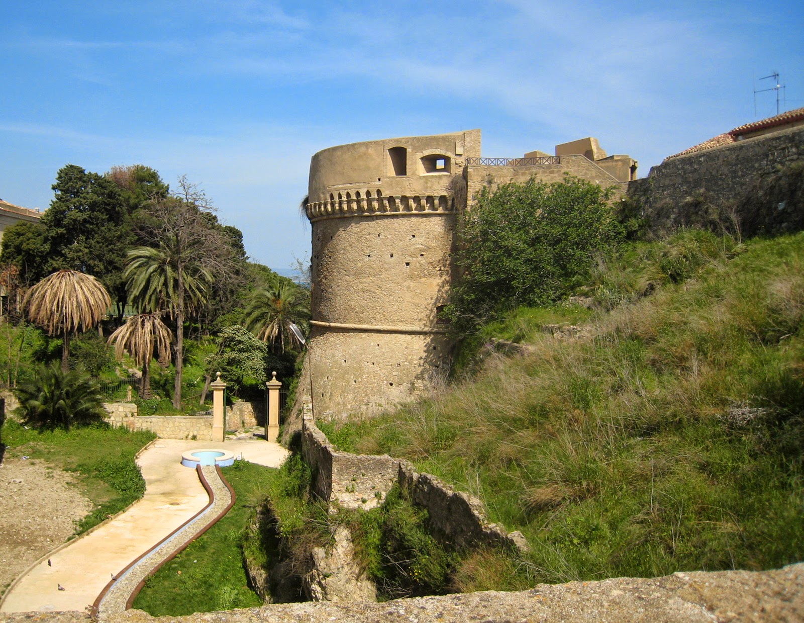 Castello di Carlo V. Crotone, Calabria.